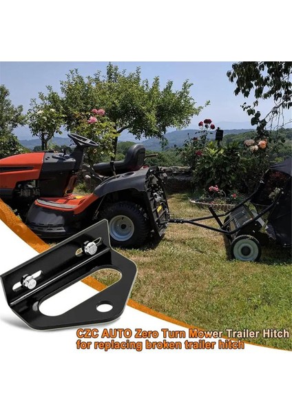 Hitch Biçme Makinesi Çim Römorku Sıfır Dönüş Traktör Çekme Hitch Takımı (Yurt Dışından)