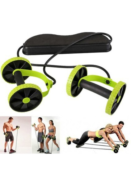 Revoflex Multiflex Tekerlekli Egzersiz Spor Aleti Mekik Sehpası