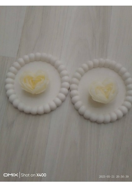 Mum love, Papatya Mum ve Dekoratif Tabağıyla