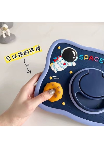 Samsung Galaxy Tab A9 Plus 11 Inç X210 X215 X216 Uyumlu Spaceman Uzay Adam Kılıf Eğlenceli Koruma fırsatları