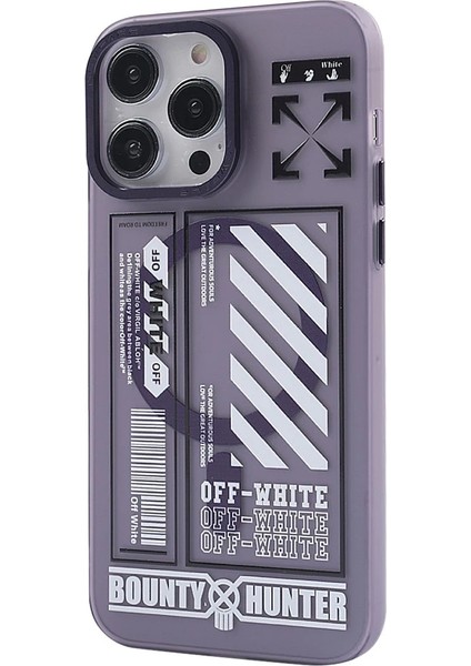 Iphone 14 Pro Kılıf Apollo Magneticsafe Desenli Kapak - Apollo Mor - 1 Bstmy