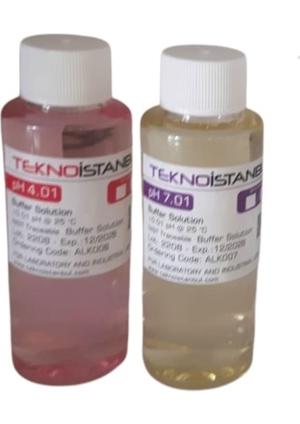 Ph 4.01 -7.01 Kalibrasyon Sıvıları 100 ml