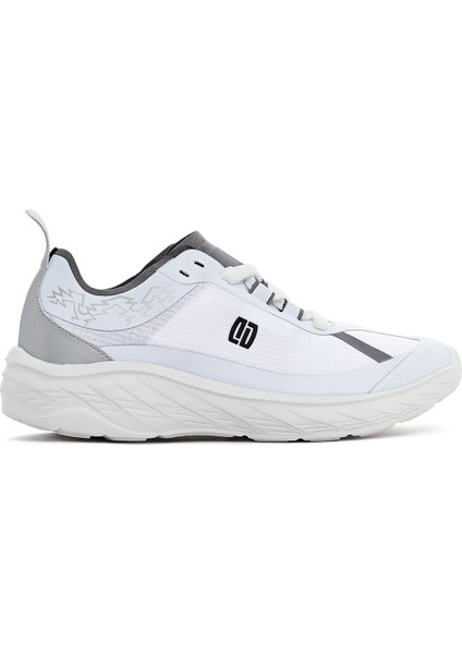 Kadın Beyaz Bağcıklı Kalın Tabanlı Sneaker 25SFE49626F
