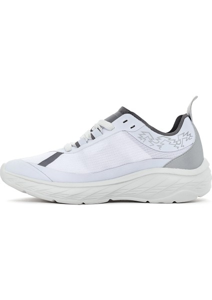 Kadın Beyaz Bağcıklı Kalın Tabanlı Sneaker 25SFE49626F fiyatları