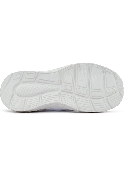 Kadın Beyaz Bağcıklı Kalın Tabanlı Sneaker 25SFE49626F fırsatları