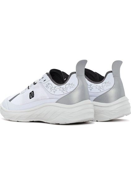 Kadın Beyaz Bağcıklı Kalın Tabanlı Sneaker 25SFE49626F indirimleri