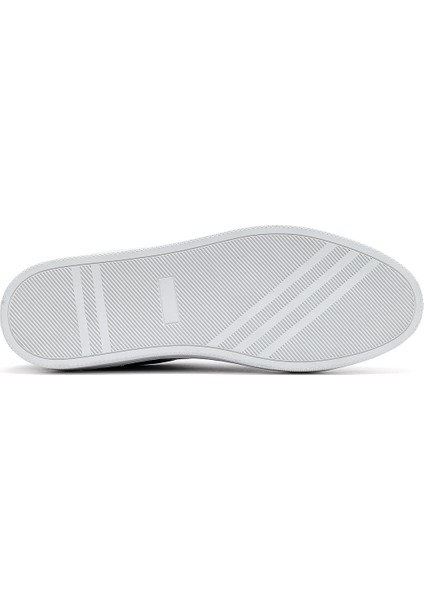 Erkek Siyah Bağcıklı Deri Sneaker 25SFD750918
