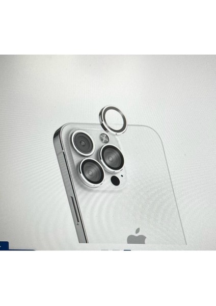 Glass Pro+ Apple Iphone 14 Pro / 14 Pro Max Lens Koruyucu Gumus