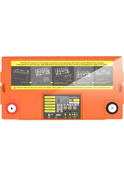 Outdo 12V 100Ah Dijital Ekranlı Akıllı Jel Akü fiyatları