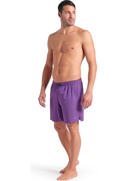 Evo Beach Boxer Solid Erkek Mor Deniz Şortu 006060930 modelleri