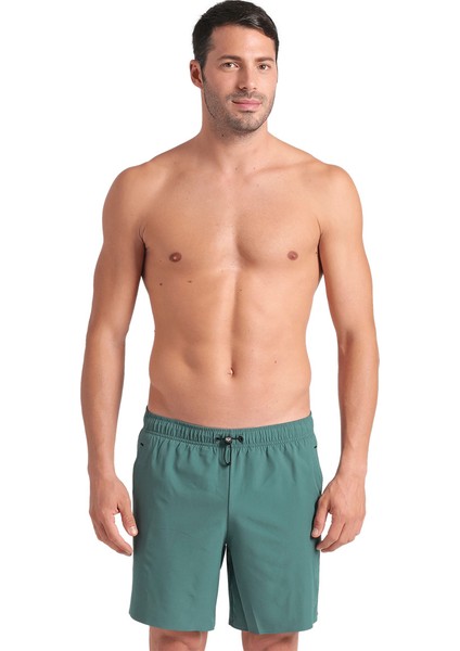 Evo Beach Boxer Solid Erkek Yeşil Deniz Şortu 006060630