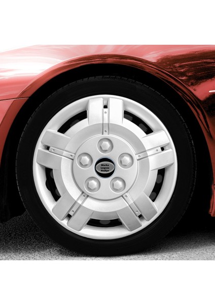 Fiat Ducato 16 Inç Jant Kapağı Amblemli Gri (4 Adet) 153 Wg