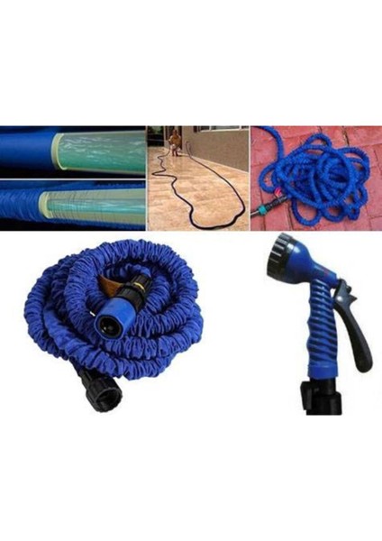 Uzayan Hortum Tabancalı Expandable Hose 7.5 Metre