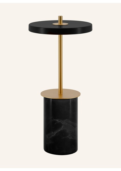 Mermer Tabanlı Taşınabilir LED Lamba – 4 Kademeli Dimmer, IP44, Şarj Plakalı, Søren Ravn Christensen Tasarımı
