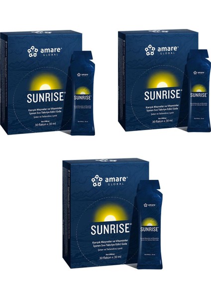 Sunrise 3'lü Set