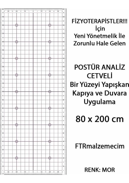 Postür Analiz Cetveli Mor