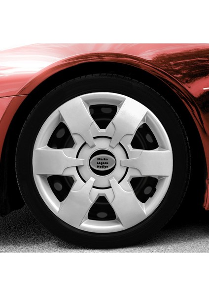 Hyundai I30 16 Inç Jant Kapağı Amblemli Gri (4 Adet) 156 Wg