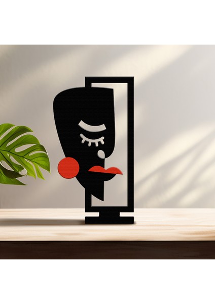 Sosyete El Yapımı Dekoratif Ahşap Biblo 16X30