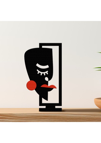 Sosyete El Yapımı Dekoratif Ahşap Biblo 16X30