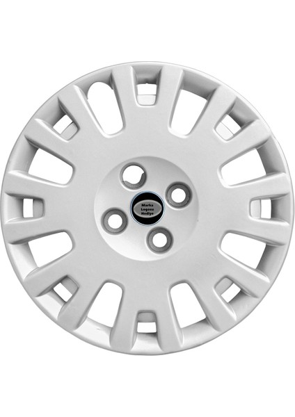 Fiat Fiorino 15 Inç Jant Kapağı Amblemli Gri (1 Adet) 147 Wg