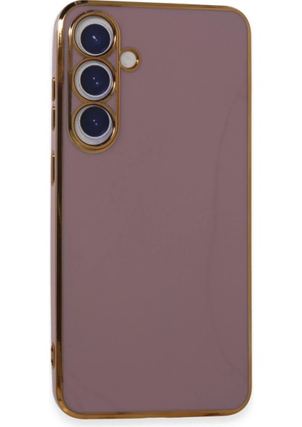 Samsung Galaxy S24 Plus Kılıf Volet Silikon - Mor Bstmy
