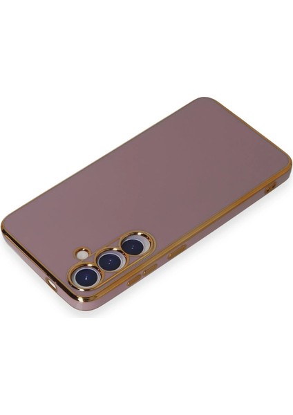 Samsung Galaxy S24 Plus Kılıf Volet Silikon - Mor Bstmy