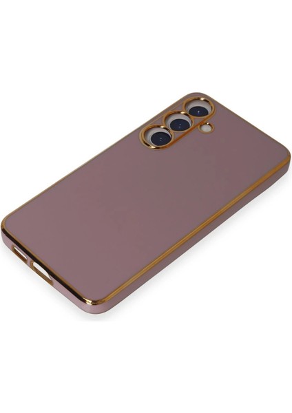 Samsung Galaxy S24 Plus Kılıf Volet Silikon - Mor Bstmy