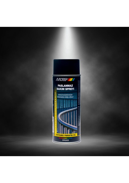 Paslanmaz Çelik Aksamları Temizleme Spreyi 400 ml 1 Adet Hollanda Üretim