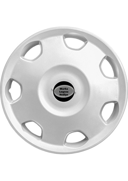 Chevrolet 13 Inç Jant Kapağı Amblemli Gri (4 Adet) 157 Wg