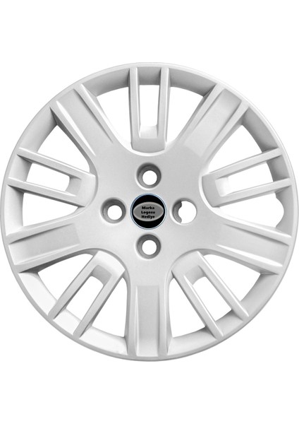 Fiat Linea 15 Inç Jant Kapağı Amblemli Gri (1 Adet) 146 Wg