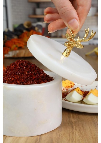 Mermer Tuzluk Baharatlık Doğal Mermer El Yapımı Mermer Baharatlık fiyatları