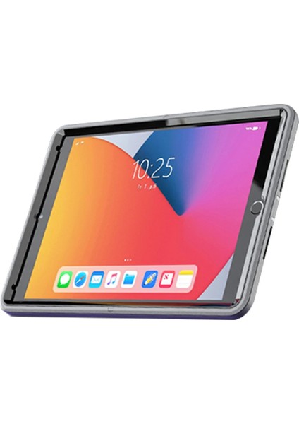 Ipad 10.2 (7.nesil) Kılıf Hand Strap Tablet Kılıfı - Gri Bstmy