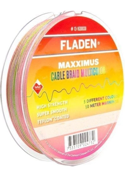 Maxximus Cable Braid 150MT Multicolar Ip Misina