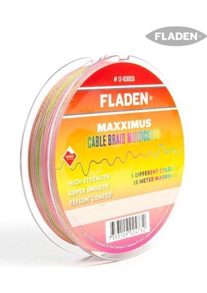 Maxximus Cable Braid 150MT Multicolar Ip Misina
