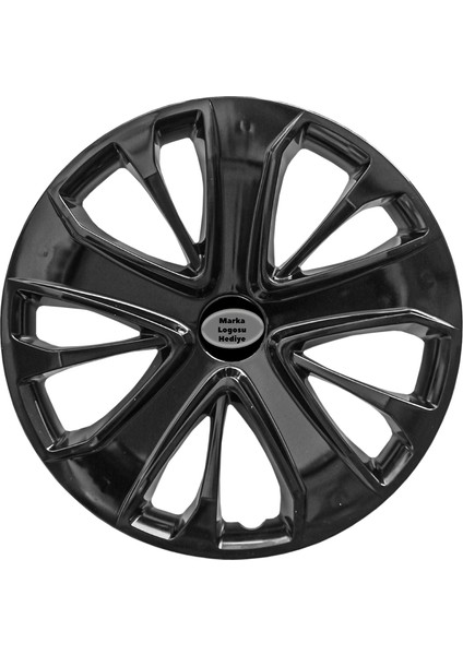 Ford Fusion 15 Inç Jant Kapağı Amblemli Piano Black (1 Adet) 215 Wg