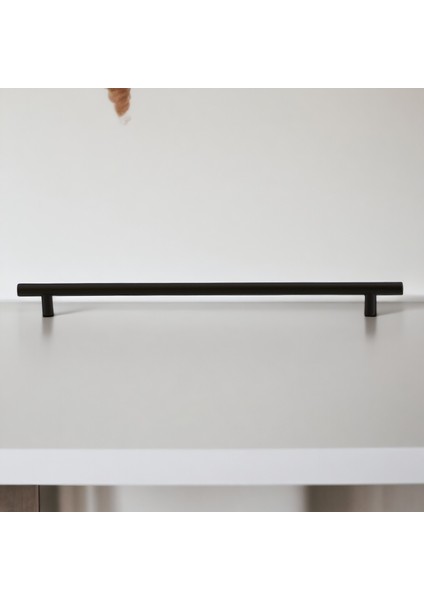 Mobilya Mutfak Çekmece Dolap Dolabı Kulpu Kulbu Kulplarımat Siyah Metal Kulp 320 Mm-32 cm modelleri