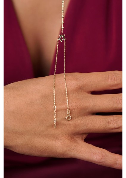 14 Ayar Altın Yıldız Detaylı Dorika Şahmeran indirimleri