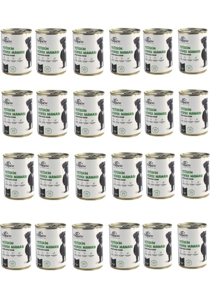 Köpek Yaş Mama Kuzu Konserve Jöleli Premium Parça Etli Yemek Besleyici Tahılsız Içerik 24 x 415GR