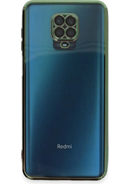 Xiaomi Redmi Note 9 Pro Kılıf Razer Lensli Silikon - Yeşil Bstmy