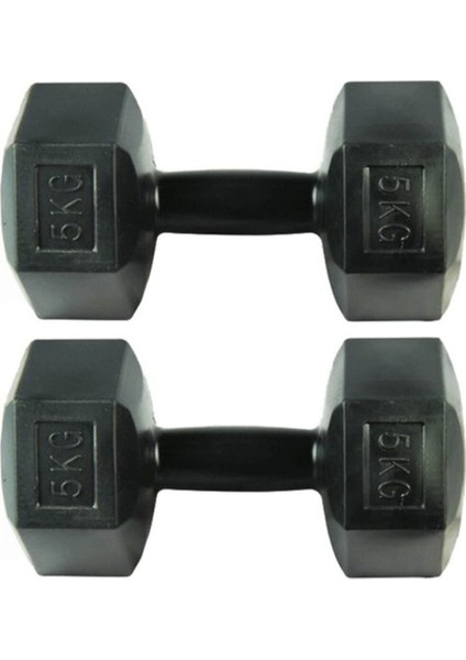 Ikili Dambıl Seti 5 kg x 2 Adet 10 kg Ağırlık Dumbell Set