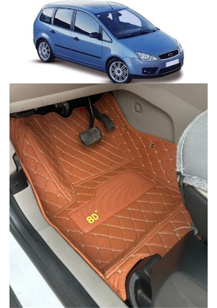 Ford C-Max 2004-2010 Arası Araca Özel 8d Havuzlu Paspas Takımı