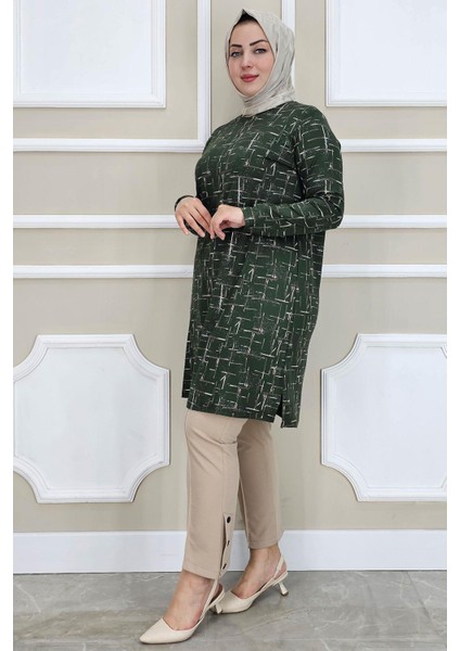 Kadın Desenli Tesettür Tunik fiyatları