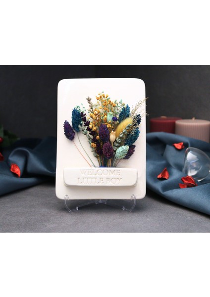 ile Çok Özel Hediye 🎁 Yeni Doğan Erkek Bebeğe🎁 WELCOME LITTLE BOY – Hoş Geldin Küçük Prens! Seramik masa dekoru modelleri