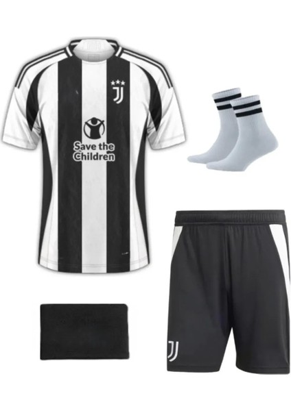 Juventus Kenan Yıldız Yeni Sezon 2024/25 10 Numara Çocuk Forması 4lü Çorap-Bileklik Hediyeli Asf