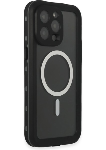 Iphone 15 Pro Kılıf Red Pepper Magneticsafe Su Geçirmez Kılıf - Siyah-Gri Bstmy fiyatları