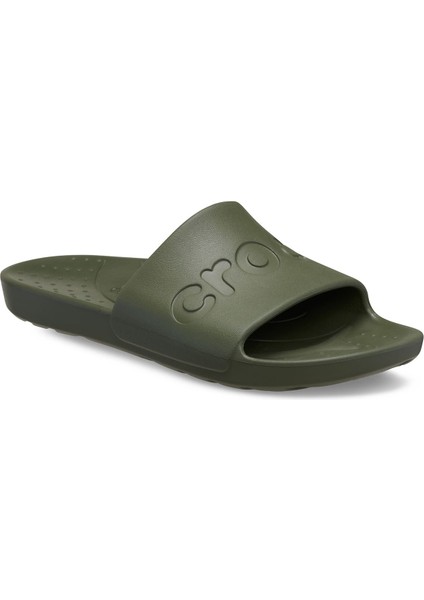 Unisex Crocs Slide Terlik - Yeşil fiyatları