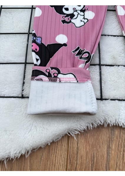 Kuromi Baskılı Kışlık Şardonlu Çocuk Tayt fiyatları