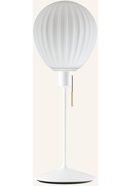 Atw Mini Masa Lambası ve Opal Cam Şapka Seti 42 cm USB Girişli Modern Tasarım