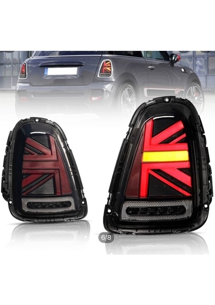 Mını Cooper R56 ile Uyumlu Stop Şeffaf 2007-2013