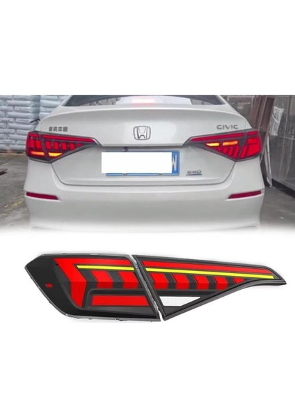 Honda Cıvıc ile Uyumlu Sportlıne Stop Fe